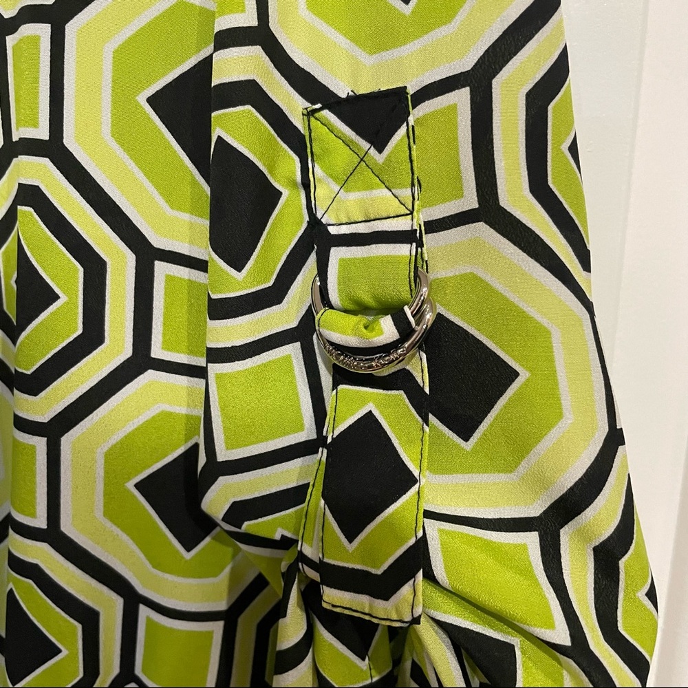 Michael Kors Geometric Pattern Blouse - image 4